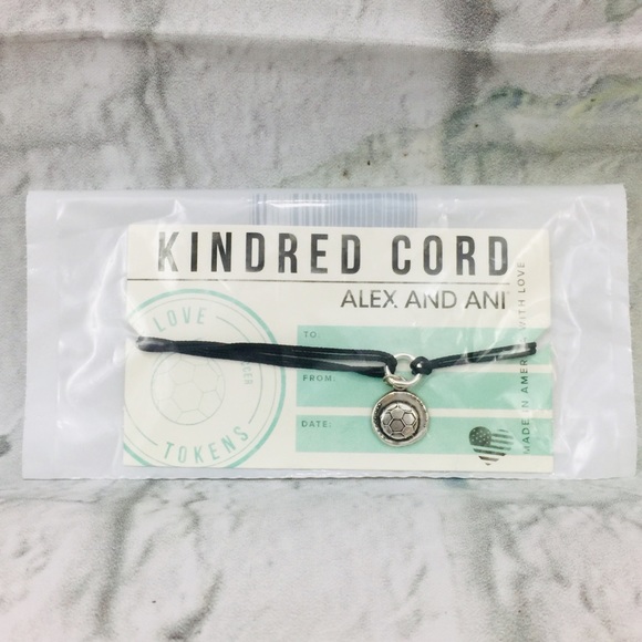 Alex and Ani Kindred Cord “Soccer” Bracelet - Picture 2 of 4